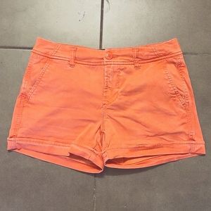 Women's Liverpool shorts, orange, sz 2